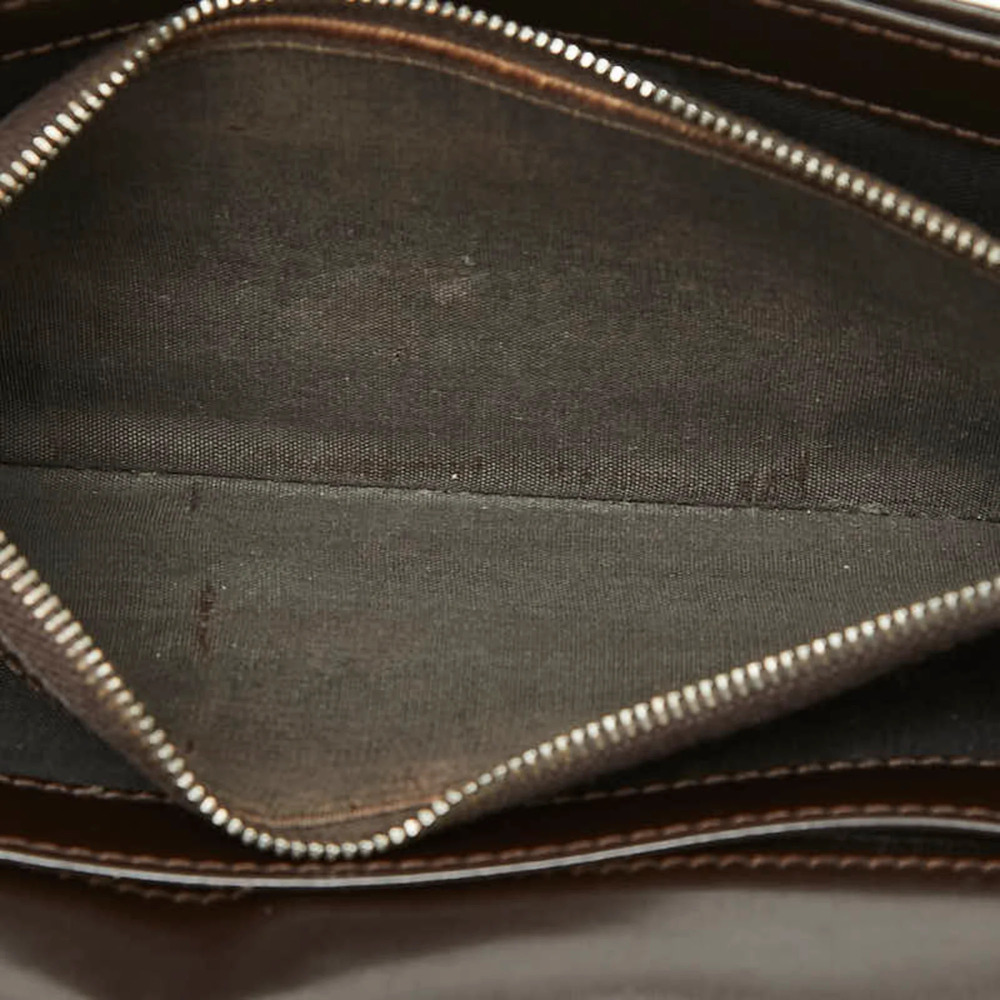 Fendi Zucca Long Wallet 30851 Black Brown Canvas Leather Women's FENDI - Picture 7 of 10